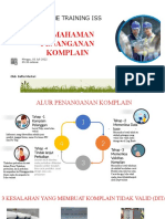 Materi Penanganan Komplain