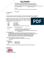 Surat Edaran Peserta KOL MPP Case Manager - WIA - 5-6 Juli 2022