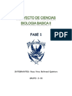 Proyecto de Ciencias Biologia Basica Ii Fase Uno