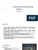 Modul 12-13 Software-Defined Networking (SDN)