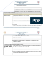 Planificación diagnóstica Estudios Sociales 9no