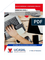 Derecho Civil 1 Modulo (Libro)