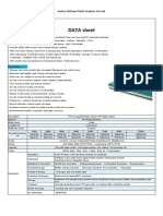 Data Sheet: Suzhou Huiyuan Plastic Products Col.,Ltd