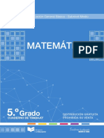 Cuaderno de Trabajo de Matemática 5