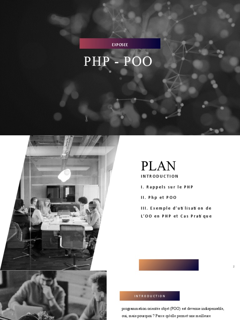 Introduction à la POO en PHP | PDF | PHP | Classe (informatique)