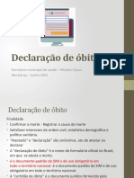 Declaração de Óbito HAT