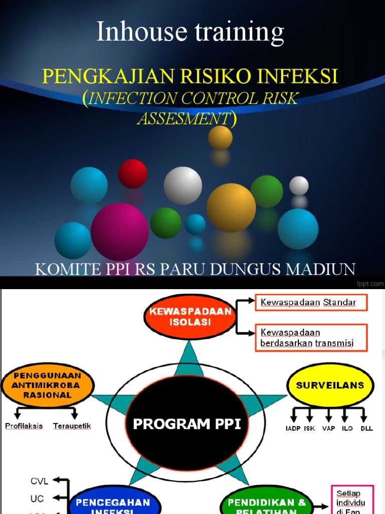 Pengkajian Risiko Infeksi di RS Paru Dungus | PDF