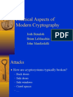 Practical Aspects of Modern Cryptography: Josh Benaloh Brian Lamacchia John Manferdelli
