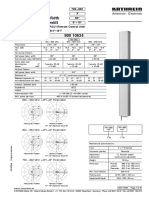 Panel Dual Polarization Half-Power Beam Width Adjust. Electr. Downtilt