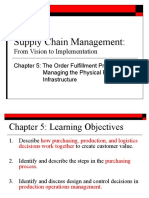Supply Chain Management:: From Vision To Implementation