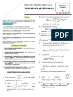 Practica #8 - Grado de Expresiones Algebraicas