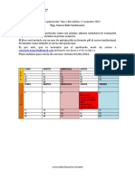 Calendario Plan Lector 7mo y 8vo Básico 1er Semestre