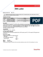 Generuler 1 KB Dna Ladder: Contents and Storage