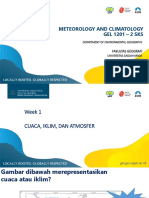 Week 1 - Cuaca, Iklim Dan Atmosfer 2021