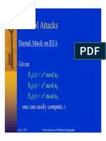 Protocol Attacks: Hastad Attack On RSA Given