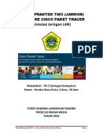 Modul Praktek Tik5 - Simulasi Software - Cisco Tracer
