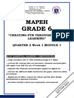 MAPEH 6 - Q2 - Mod1