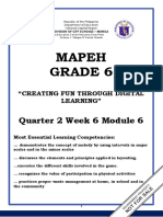 Mapeh Grade 6: Quarter 2 Week 6 Module 6