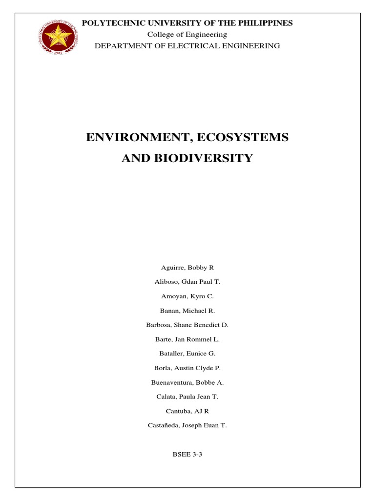 Ecosystems and Biodiversity Overview | PDF | Food Web | Ecosystem