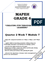 Mapeh Grade 6: Quarter 2 Week 7 Module 7