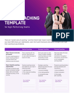 Sales Coaching Template: Tactical Coaching Strategic Coaching Personal Coaching