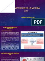 Composicion de La Materia Viva PPT 2020