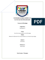 Avance Monografico 1 de Psicometria IV