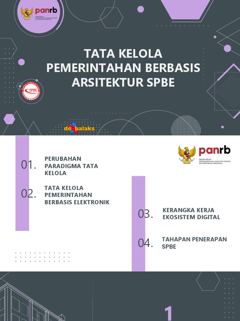 Tata Kelola SPBE dan Transformasi Digital | PDF