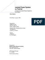 Tutorial-EPRI Interconected Power Systems Dynamics - 98