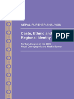 Caste, Ethnic and Regional Identity in Nepal