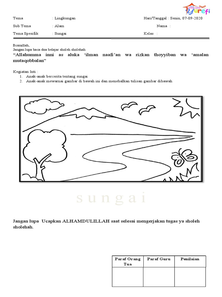Worksheet Pekan Ke Lima | PDF