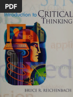 Introduction To Critical Thinking | PDF | Argument | Critical Thinking