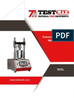 Automatic CBR Test Machine