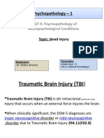 Traumatic Brain Injury (TBI)