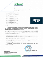 40. Surat Pelaksanaan Uji Pemahaman Faskes Tahap II 2022 Kop