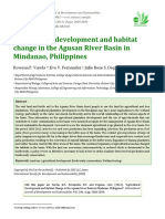 Agricultural Development and Habitat