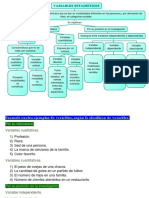 Variables Estadisticos