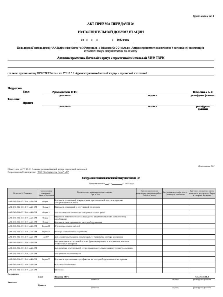 Акт осмотра канализации из труб перед закрытием - 96 фото