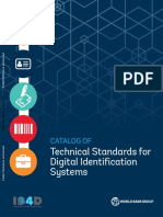 CATALOG OF TECHNICAL STANDARDS FOR DIGITAL IDENTIFICATION SYSTEMS - Shared by WorldLine Technology