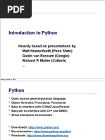 An Introduction To Python From Harvard