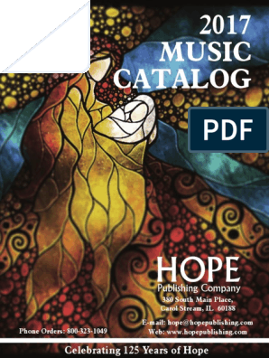 A SONG OF THANK-POTE-SATB - Hope Publishing Company