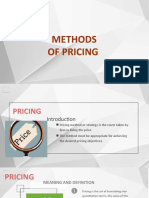 METHODS OF PRICING - WPS Office