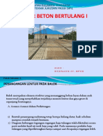 Materi4 S. Beton Bertulang I