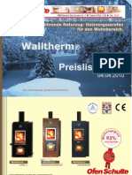 Walltherm Preisliste