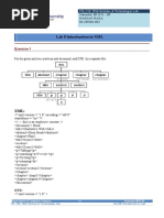 Lab 8 Introduction To XML: Exercise 1