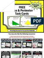 Free Area & Perimeter Task Cards: Promoting Success For You and Your Students!