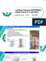 1.eksternal Komunikasi Temuan Safety Patrol 2-3 Juli 2022