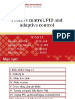 IBMS-Process Control, PID and Adaptive Control Final