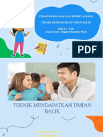 Kelompok 2 (Teknik Mendapatkan Umpan Balik) - Kelas s4h