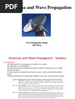 Antenna and Wave Propagation: Prof. Pushpendra Singh BIT Durg